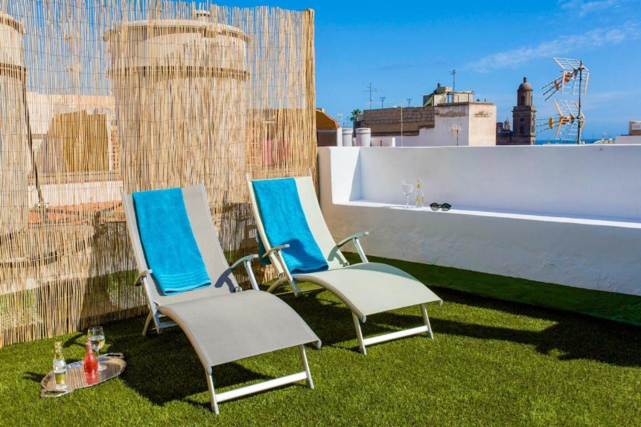 Apto Azahara - Casa San Marcial Las Palmas de Gran Canaria Kültér fotó