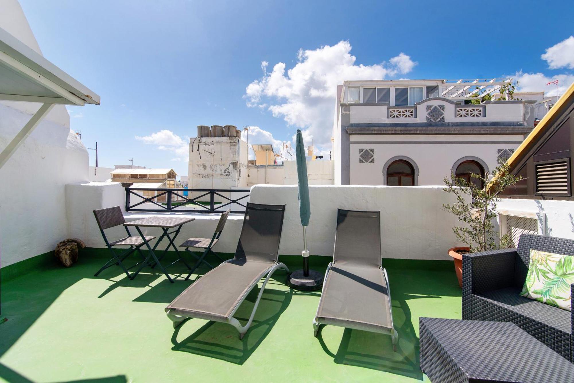 Apto Azahara - Casa San Marcial Las Palmas de Gran Canaria Kültér fotó
