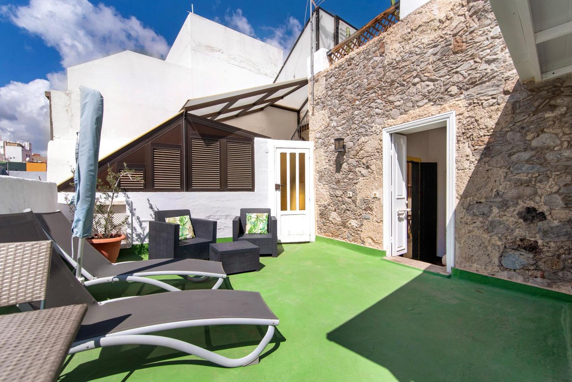 Apto Azahara - Casa San Marcial Las Palmas de Gran Canaria Kültér fotó